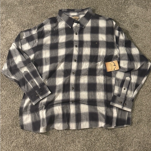 COPY - Blue Mountain Flannel Shirt - Picture 1 of 3